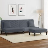 vidaXL 2-dijelni set sofa s jastucima tamnosivi baršunasti Cijene