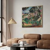  Slika - Henri Matisse – Landscape at Collioure 40x40 U prirodnom drvenom okviru | shoptok.hr