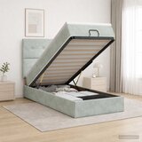  od pjene s madracem i LED-om Svjetlosiva 80 x 200 cm | shoptok.hr