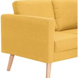 vidaXL trosjed od tkanine žuti | shoptok.hr