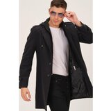 Dewberry PLT8334 MEN'S COAT-BLACK-NAVY Cene