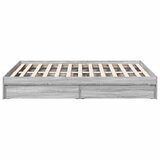  Okvir za krevet s ladicama boja hrasta 120x200 cm drveni | Eponuda.ba
