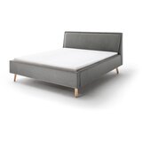 Meise Möbel Svjetlo sivi bračni krevet Frieda, 180 x 200 cm Cijene