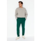 Trendyol Green Men's Regular/Normal Fit Limited Edition Premium Elastic Legs Basic Trousers. cene