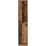 vidaXL Ormarić za lijekove boja starog drvo 30x41x144,5 cm drveni | shoptok.hr