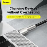 Baseus kabel tipa C do tipa C PD100W Power Delivery Cafule metalni kabel 1 metar crni | shoptok.hr