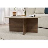 Hanah home Sto za dnevnu sobu Soleil Travertine Venezia Walnut | Eponuda.com
