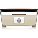 WoodWick White Teak mirisna svijeća s drvenim fitiljem (hearthwick) 453.6 g | shoptok.hr
