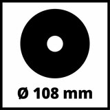 Einhell Brusna ploča 4,5 mm, za RCS 85 E i BG-CS 85 E - (4500071) | ePonuda.com