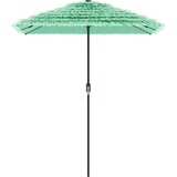  Vrtni suncobran s čeličnom šipkom zeleni 300x200x250 cm | shoptok.hr