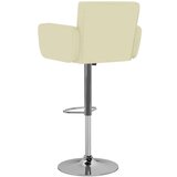  Barski stolčki 2 kosa krem umetno usnje | Shoptok.si