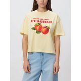Reserved Majica kratkih rukava s printom - boja kože | shoptok.hr