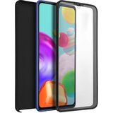 AVIZAR Integral 360° ovitek za Samsung Galaxy A41: mehka sprednja stran in trda zadnja stran - crna, (20626661) | Shoptok.si