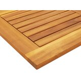 Stolna ploča 90x90x2,2 cm četvrtasta od masivnog drva bagrema | shoptok.hr