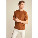 GRIMELANGE T-Shirt - Brown - Narrow / Slim cene