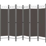Maison Chic Paravan - Sobne pregrade 6-delni antraciten 240x180 cm, (22111573) | Shoptok.si