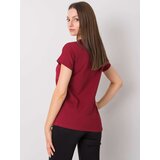 FANCY T-shirt-FA-TS-7161.32P-burgundy | shoptok.hr