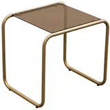Pomoćni stol sa staklenom pločom stola 40x50 cm Ventana –