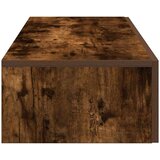 vidaXL Zidna polica s ladicama dimljeni hrast 100x36x19 cm | shoptok.hr