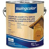 SWINGCOLOR Lazura za zaštitu drva (Tikovina, 4 l, Svilenkasti mat, Na bazi otapala) Cijene