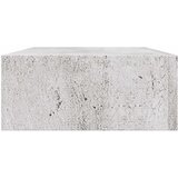  Zidna polica s ladicom siva boja betona 40 x 23,5 x 10 cm MDF | shoptok.hr