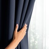 Restilo Temno modra zatemnitvena zavesa 140x175 cm – | Shoptok.si