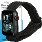 Beline pas za apple watch textile 42/44/45/49MM črno /črno etui, (21969268) | Shoptok.si