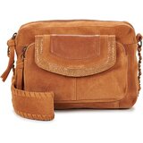 Pieces Torbe za čez ramo PCABIGAIL SUEDE CROSS Bež Cene