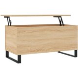  Stolić za kavu boja hrasta 90 x 44 5 x 45 cm konstruirano drvo | shoptok.hr