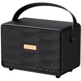 Meixi Bluetooth zvučnik JUKEBOX 30W retro – stereo/ bass/ do 25 h/ AUX/TF/USB/ kožna ručka/ crni | Eponuda.com