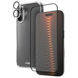 Sbs D3O KOMPLET OVITKA IN ZAŠČITNEGA STEKLA ZA IPHONE 16 ZA ZASLON IN KAMERO, (5000496998) Cene