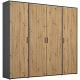 Modern Living Omara S Klasičnimi Vrati Voyager, Barva Hrasta, Siva | Shoptok.si