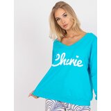 FANCY Sweatshirt-FA-BL-7754.55P-white-blue | Shoptok.si