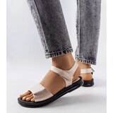 Gemre Beige sandals with decorative upper by Phillipa | Shoptok.si