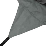 vidaXL Prevleka za streho prikolice siva 600x300 cm netkana tkanina | Shoptok.si