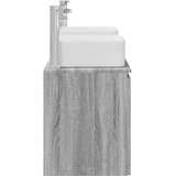  Set ormarića za kupaonicu 3 kom. Siva Sonoma 49,5 x 41 x 63 cm | shoptok.hr