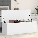 vidaXL Kutija za pohranu bijela 102 x 35 x 35 cm od konstruiranog drva Cijene