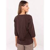 RELEVANCE Blouse-RV-BZ-A820.27P-dark brown | Shoptok.si