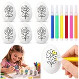  Easter Styrofoam Eggs For Painting Markers Flower Pattern D 6pcs Cijene