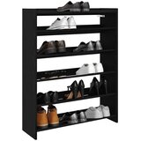  Stalak za cipele crni 80x25x100 cm od konstruiranog drva | Eponuda.ba