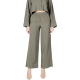 Only Lahkotne hlače & Harem hlače ONLARIS LIFE HW PULL-UP PANT CC WVN 15337956 Zelena Cene