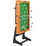 vidaXL Zložljiva miza za namizni nogomet 121x61x80 cm svetlo rjava | Shoptok.si