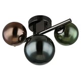 Globo Riha Stropna svjetiljka (3,5 W, Ø x V: 28,3 x 18,9 cm, Raznobojno, Siva, Topla bijela) | shoptok.hr