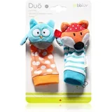 Düo čarape sa zvečkama Owl / Fox 2 kom