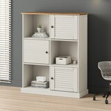  Regal za knjige VIGO bijeli 90x35x114,5 cm od masivne borovine | shoptok.hr
