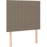  s oprugama i madracem smeđesivi 90x190 cm od tkanine | shoptok.hr