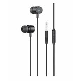 Swissten iPEAX slušalice + mikrofon, žičane, In-ear, 3,5mm, 1,2m, multi kontrola, crne | shoptok.hr