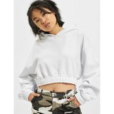 DEF Hoodie Cropped in white Cene