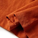  Dječja majica dugih rukava svijetla boja hrđe 104 | shoptok.hr