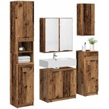  Set namještaja za kupaonicu 5 pcs Staro drvo Konstruirano drvo | shoptok.hr
